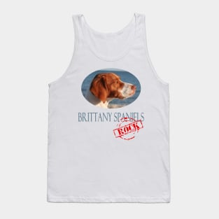 Brittany Spaniels Rock! Tank Top